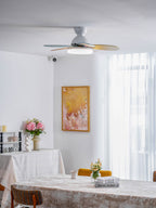Petal Blade Ceiling Fan With Light Ceiling Light