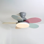 Petal Blade Ceiling Fan With Light Ceiling Light