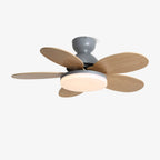 Petal Blade Ceiling Fan With Light Ceiling Light