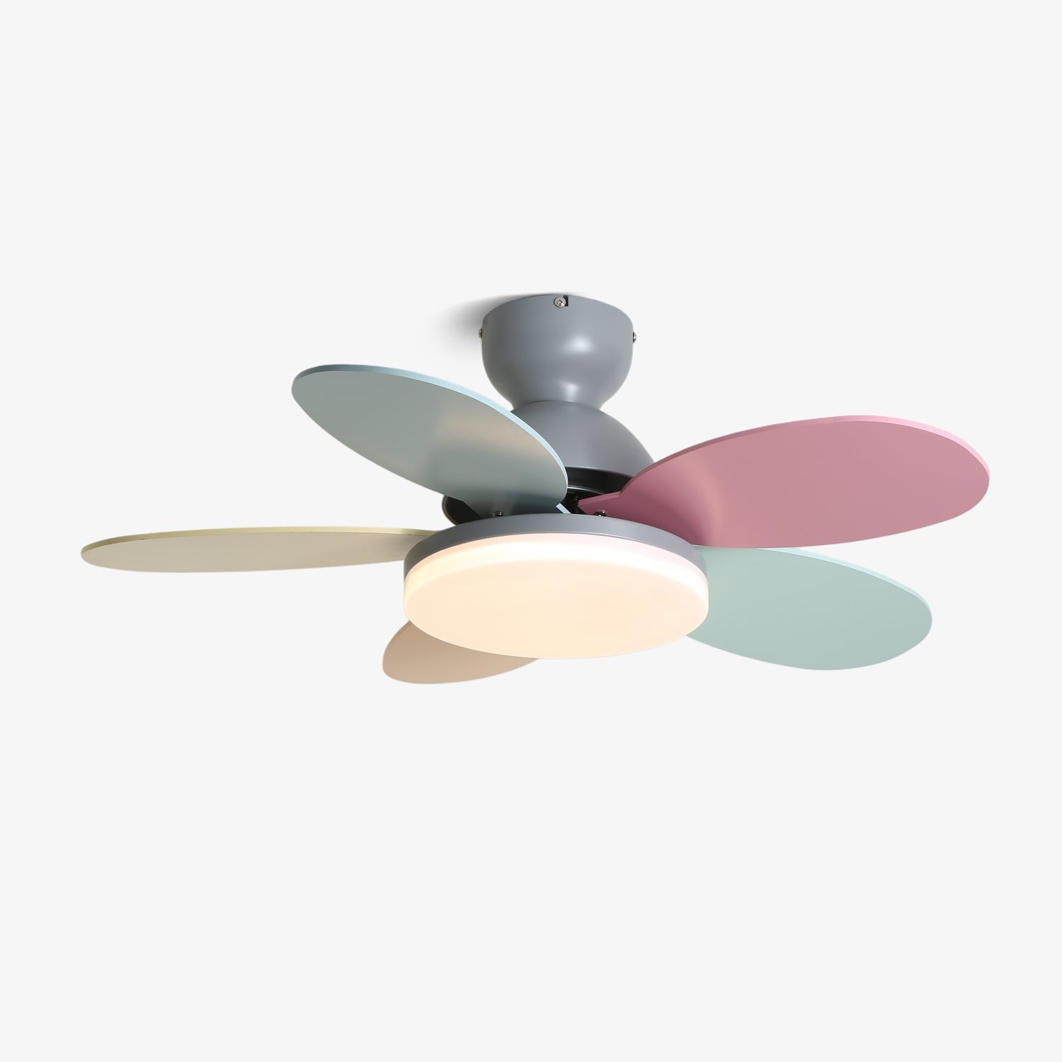 Petal Blade Ceiling Fan With Light Ceiling Light