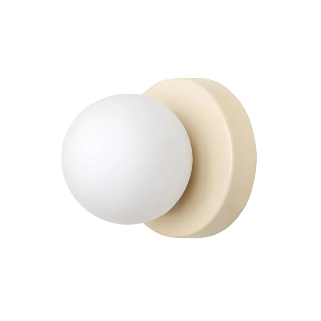 Nordic Round Glass Wall Light LED Light With Globe Shade