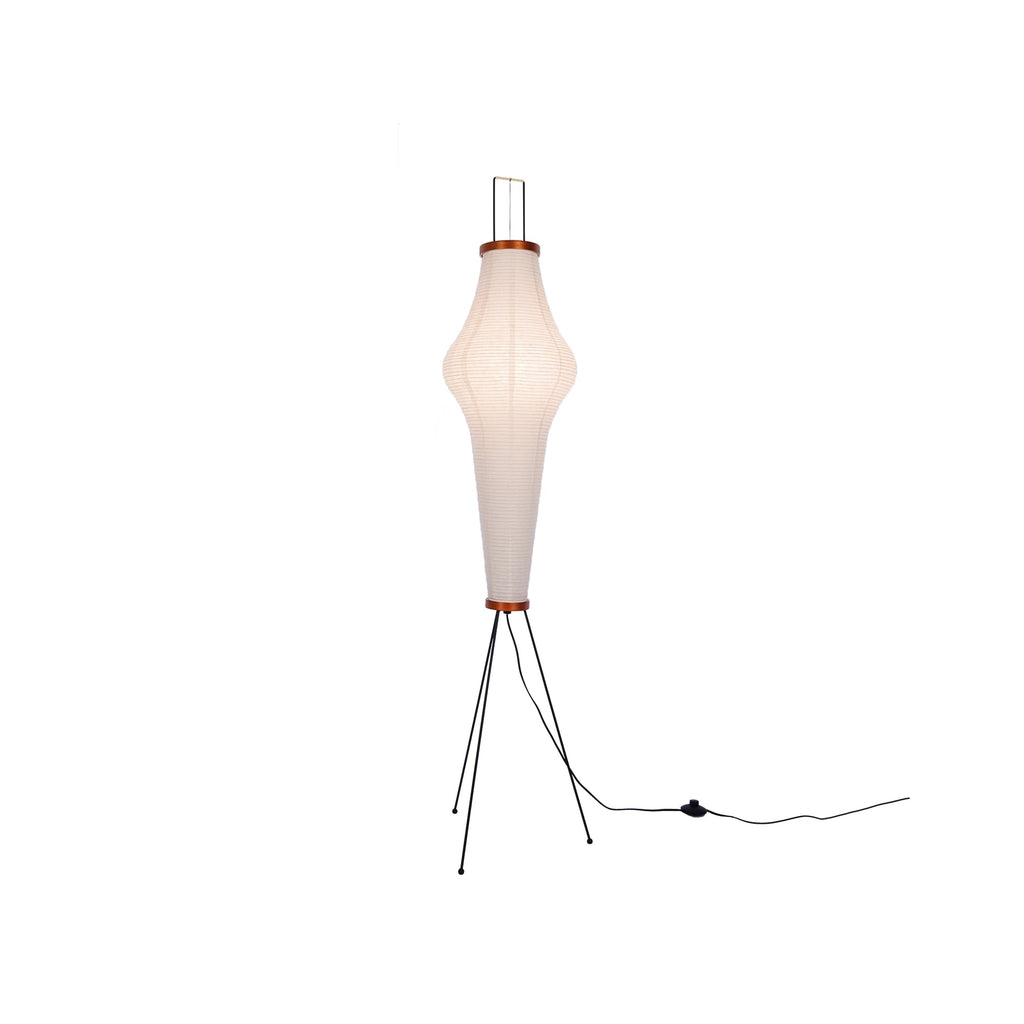 Rice Paper Floor Lamp With Tripod Stand
