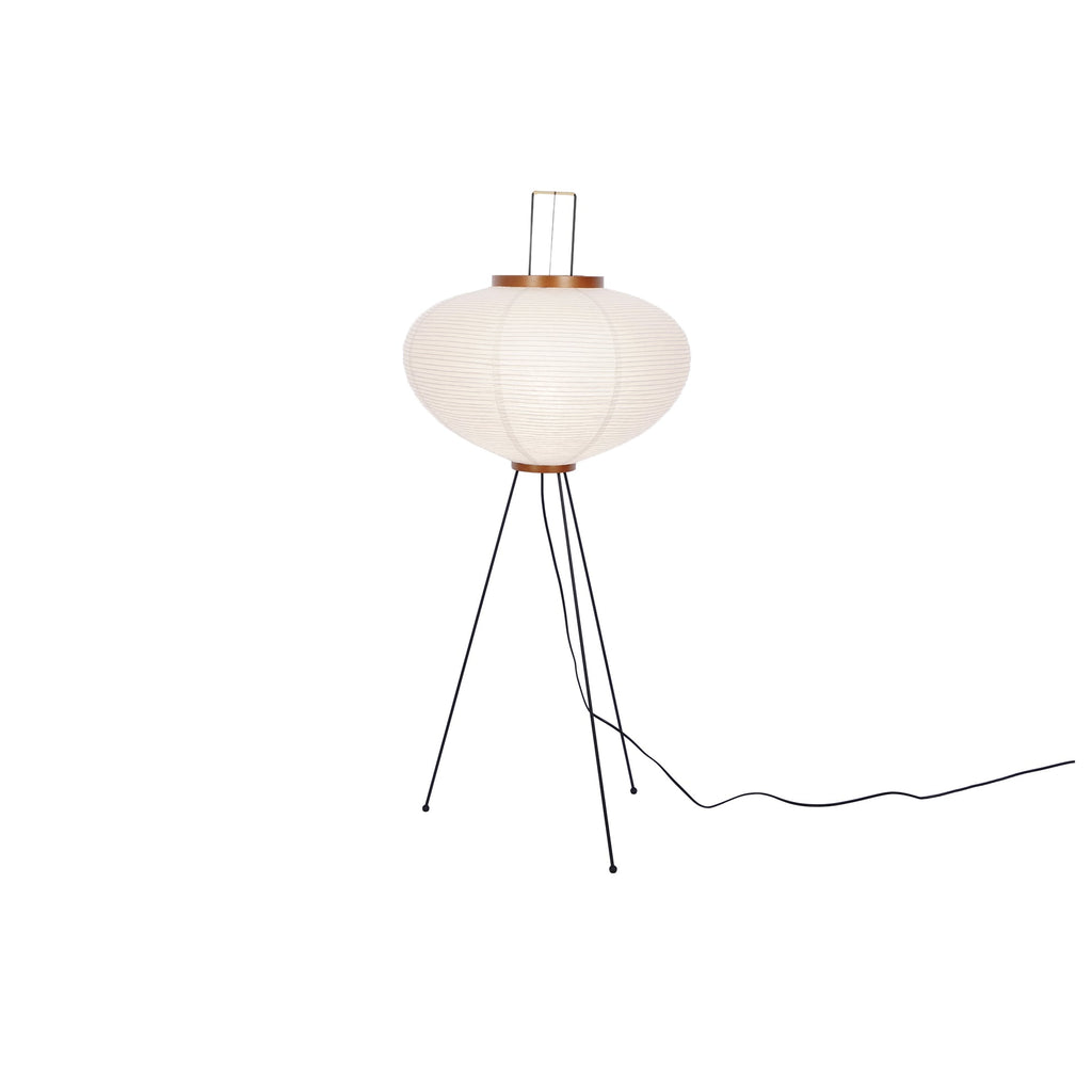 Rice Paper Floor Lamp With Tripod Stand