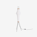 Rice Paper Floor Lamp With Tripod Stand
