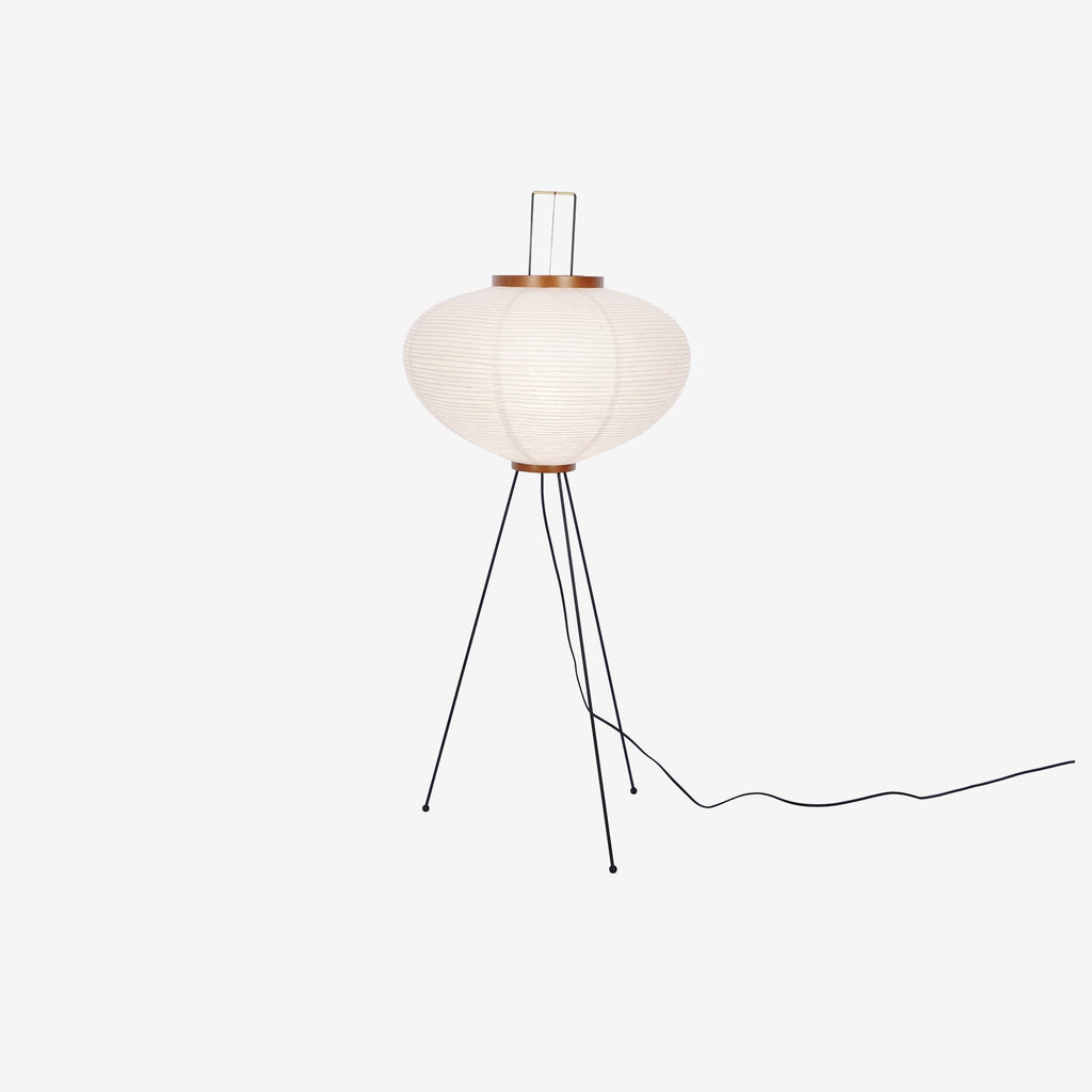 Rice Paper Floor Lamp With Tripod Stand