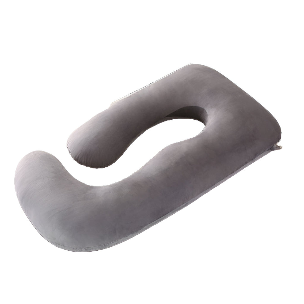U Shaped Pregnancy Pillow Full Body Maternity Pillow with Removable Washable Cover Side Sleeping Support Cushion for Pregnancy | Nursing and Lounging