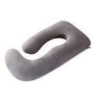 U Shaped Pregnancy Pillow Full Body Maternity Pillow with Removable Washable Cover Side Sleeping Support Cushion for Pregnancy | Nursing and Lounging