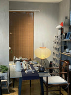 Rice Paper Floor Lamp With Tripod Stand