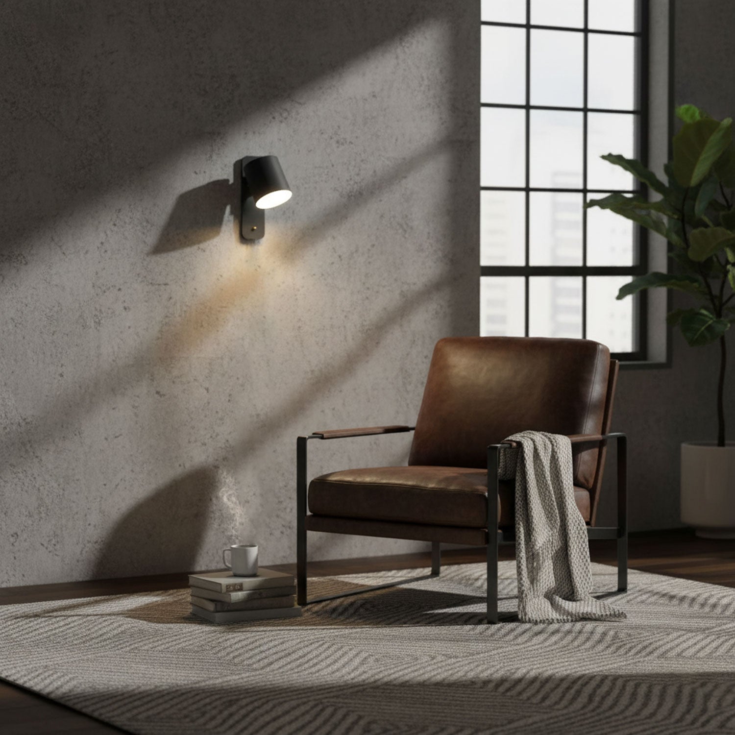 Stacked Disc Pendant Ceiling Light With Stepped Shade