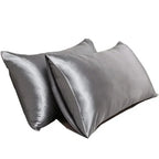 Mulberry Silk Pillowcase Smooth Soft Natural Silk Pillow Cover with Envelope Closure Breathable Bedding for Bedroom | Guest Room