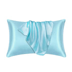 Mulberry Silk Pillowcase Smooth Soft Natural Silk Pillow Cover with Envelope Closure Breathable Bedding for Bedroom | Guest Room