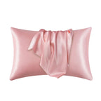 Mulberry Silk Pillowcase Smooth Soft Natural Silk Pillow Cover with Envelope Closure Breathable Bedding for Bedroom | Guest Room
