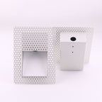 Frameless LED Sensor Wall Light With Perforated Panel Design