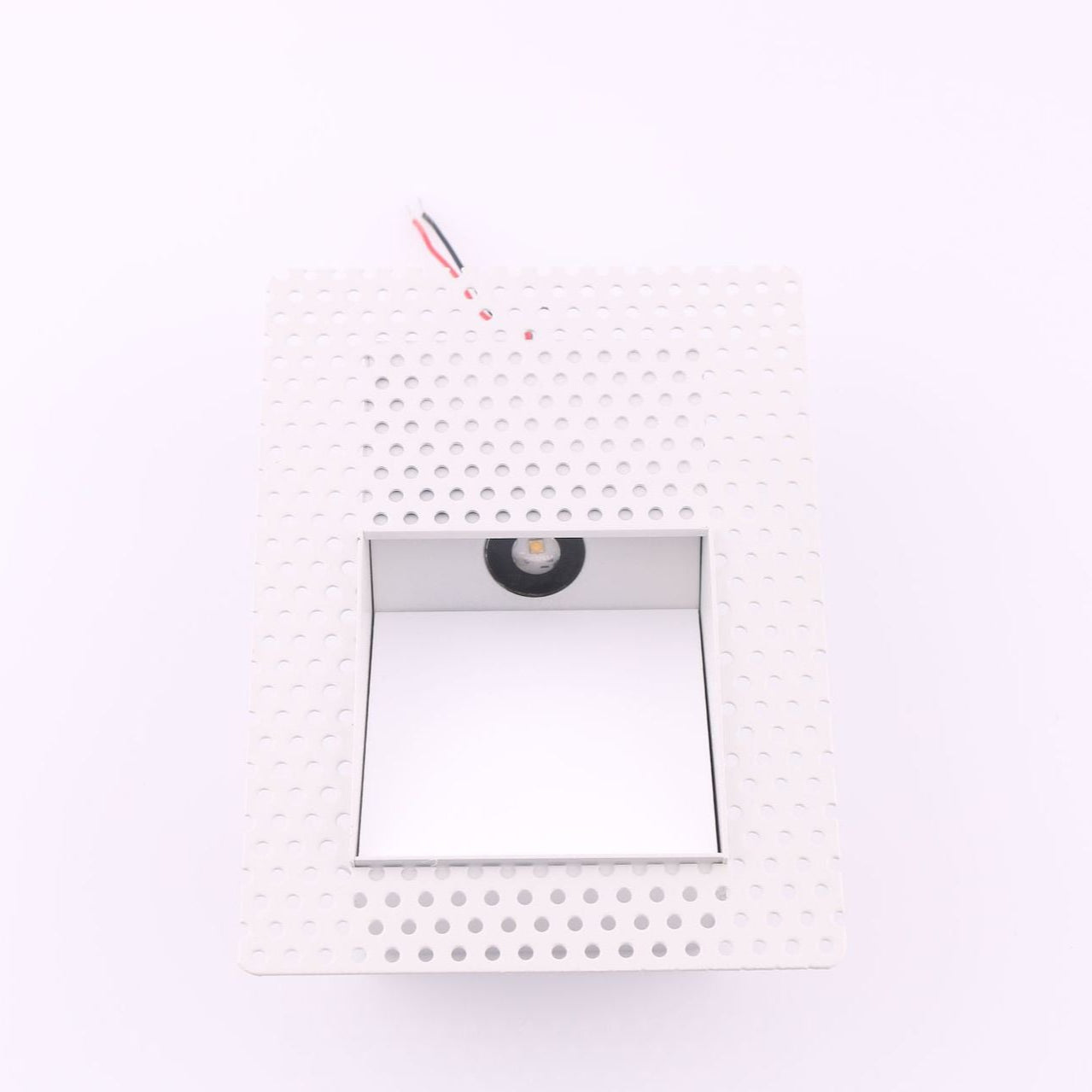 Frameless LED Sensor Wall Light With Perforated Panel Design
