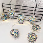 Halloween String Lights Battery Operated LED Fairy Lights with Themed Spooky Shades for Bedroom | Living Room and Party Decoration