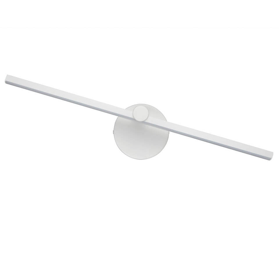 LED Mirror Wall Light Rotatable Aluminium Bar Wall Lamp with Optional Switch Minimalist Bathroom Vanity Light for Mirror | Bedside and Hallway