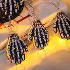 Halloween String Lights Battery Operated LED Fairy Lights with Themed Spooky Shades for Bedroom | Living Room and Party Decoration