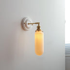 Vintage Ceramic Wall Light With Warm LED Glow in K — Ashbury Home & Living