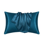 Mulberry Silk Pillowcase Smooth Soft Natural Silk Pillow Cover with Envelope Closure Breathable Bedding for Bedroom | Guest Room