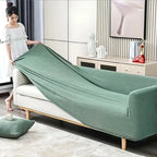 Non-Slip Stretch Sofa Cover Jacquard Elastic Couch Slipcover Soft Machine Washable Furniture Protector Against Pet Hair and Stains