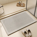 Quick Dry Bath Mat Super Absorbent Non-Slip Bathroom Floor Mat Thin Rubber Backed Shower Mat Modern Bathroom Rug for Bathroom | Kitchen and Laundry