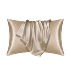 Mulberry Silk Pillowcase Smooth Soft Natural Silk Pillow Cover with Envelope Closure Breathable Bedding for Bedroom | Guest Room