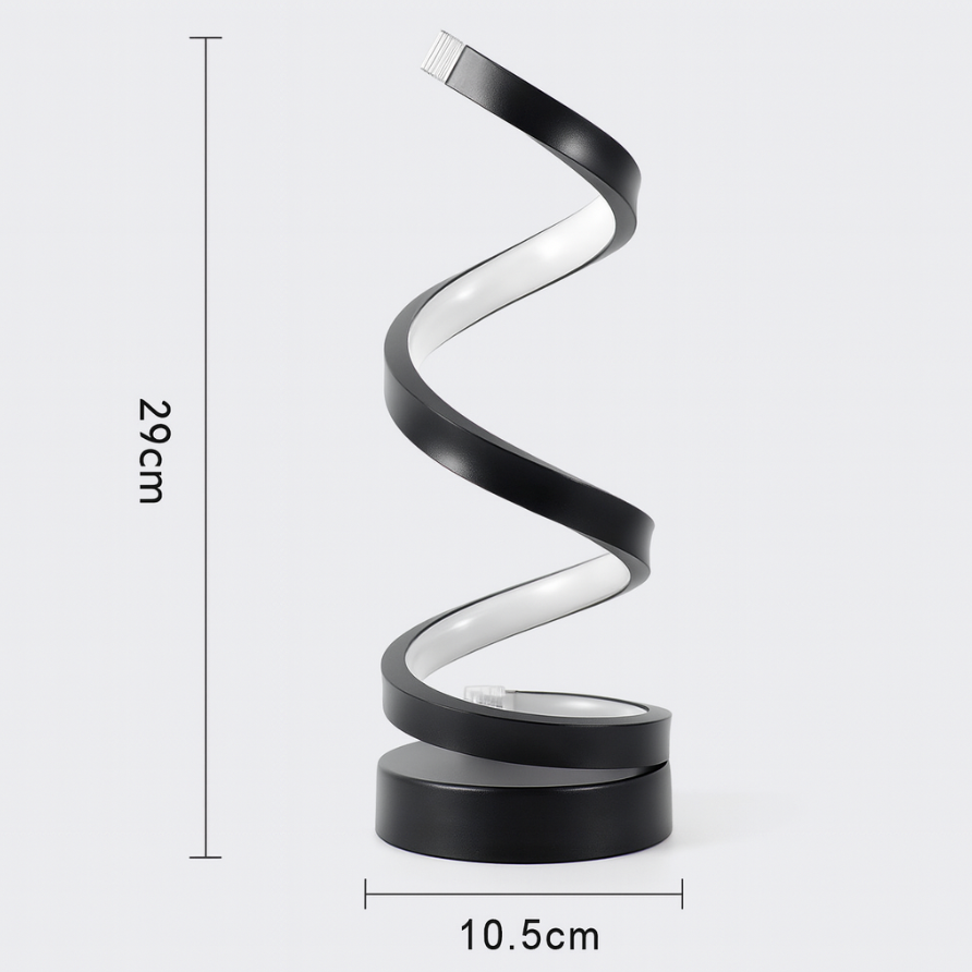 Modern Aluminium Table Lamp With USB Power — Ashbury Home & Living