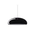 Italian Design Dome Pendant Light With Wide Curved Shade