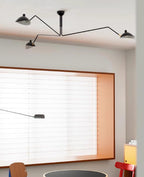 3-Arm Ceiling Light With Pivot Shades
