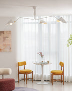3-Arm Ceiling Light With Pivot Shades