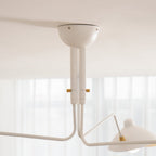 3-Arm Ceiling Light With Pivot Shades