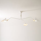3-Arm Ceiling Light With Pivot Shades
