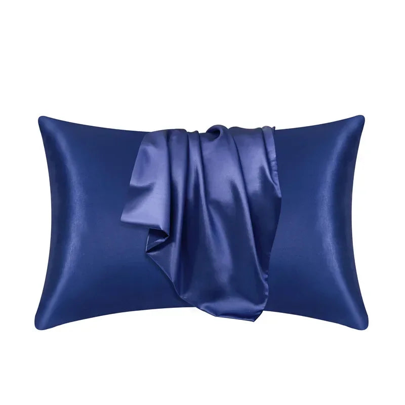 Mulberry Silk Pillowcase Smooth Soft Natural Silk Pillow Cover with Envelope Closure Breathable Bedding for Bedroom | Guest Room