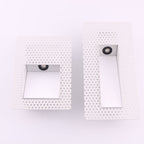 Frameless LED Sensor Wall Light With Perforated Panel Design