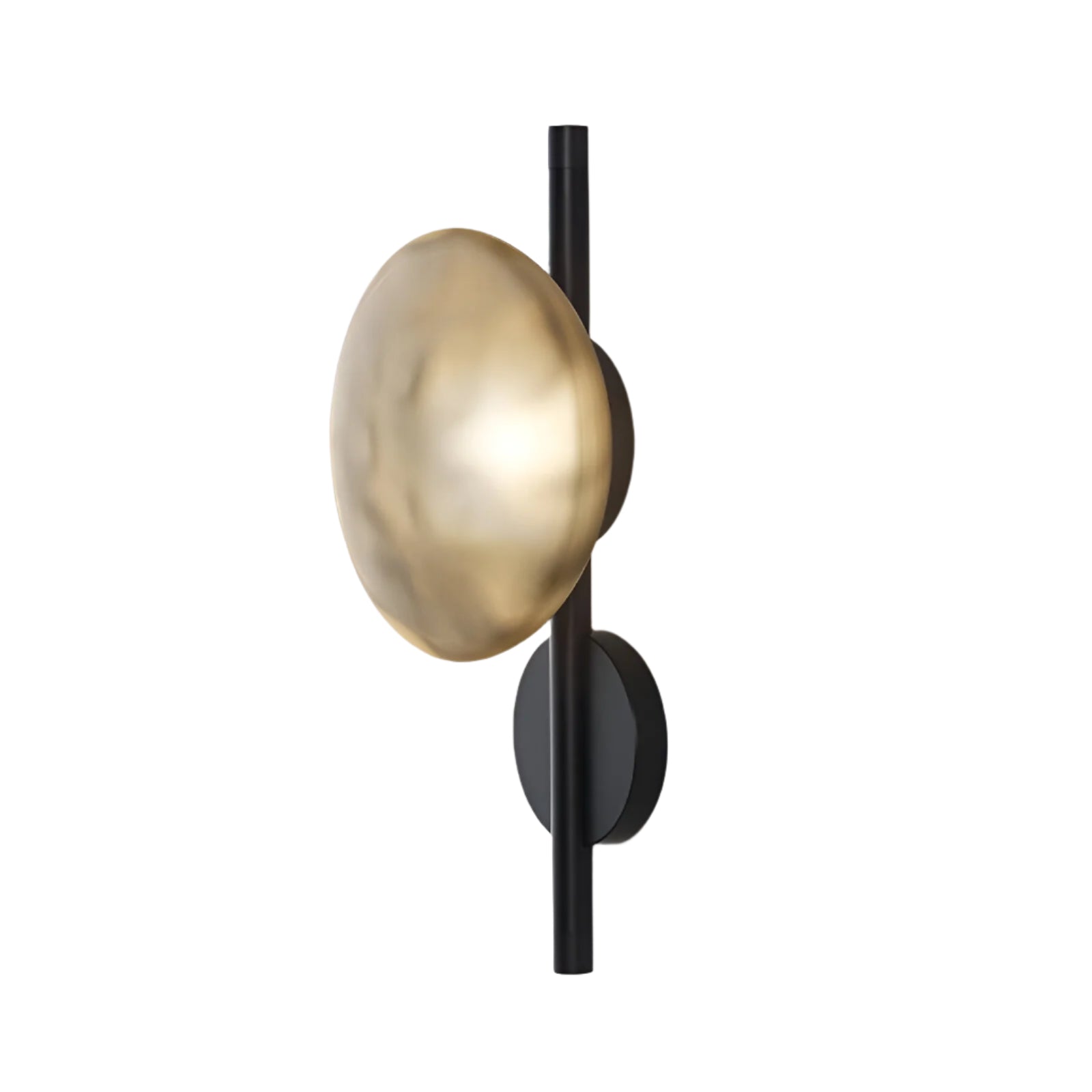 Nordic Ripple Glass Wall Light LED Light With Double Round Shade