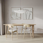 Minimalist Soft Shade Pendant Lights With Diffused Glow