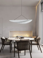 Minimalist Soft Shade Pendant Lights With Diffused Glow
