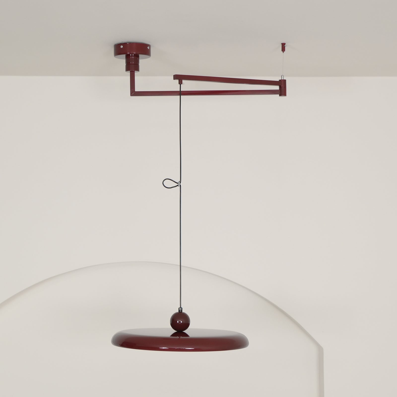 Adjustable Counterweight Swing Arm Pendant Lights