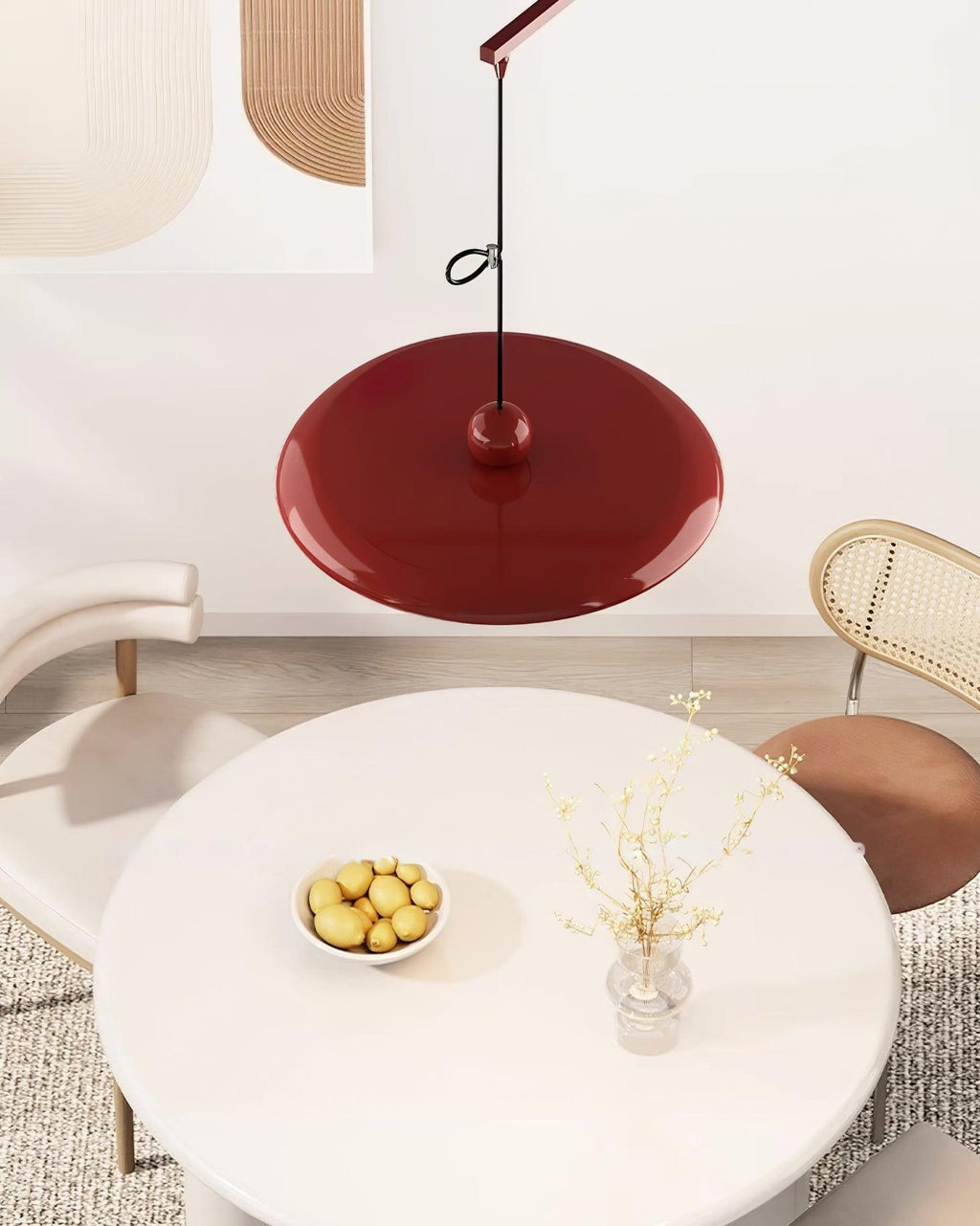 Adjustable Counterweight Swing Arm Pendant Lights