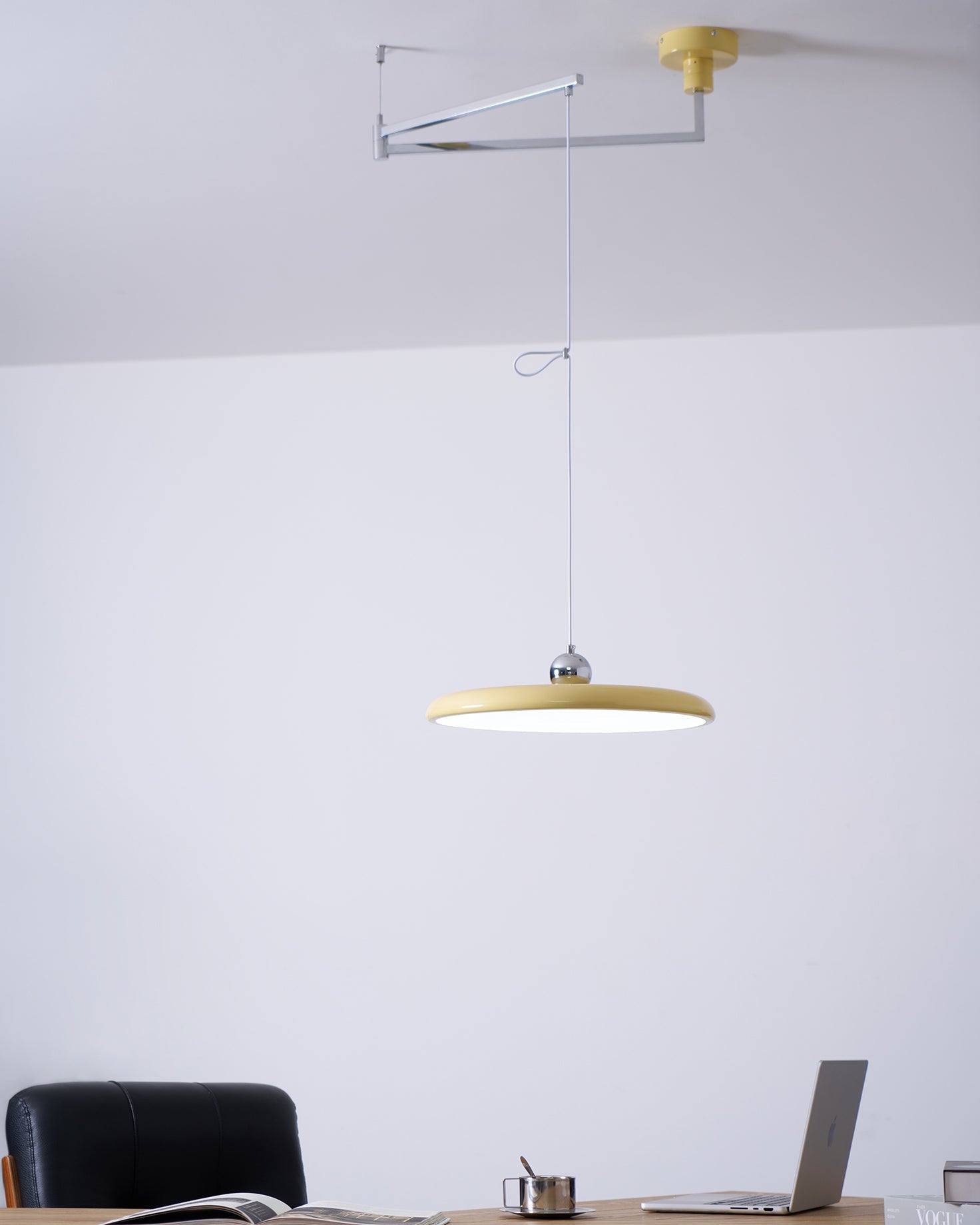 Adjustable Counterweight Swing Arm Pendant Lights