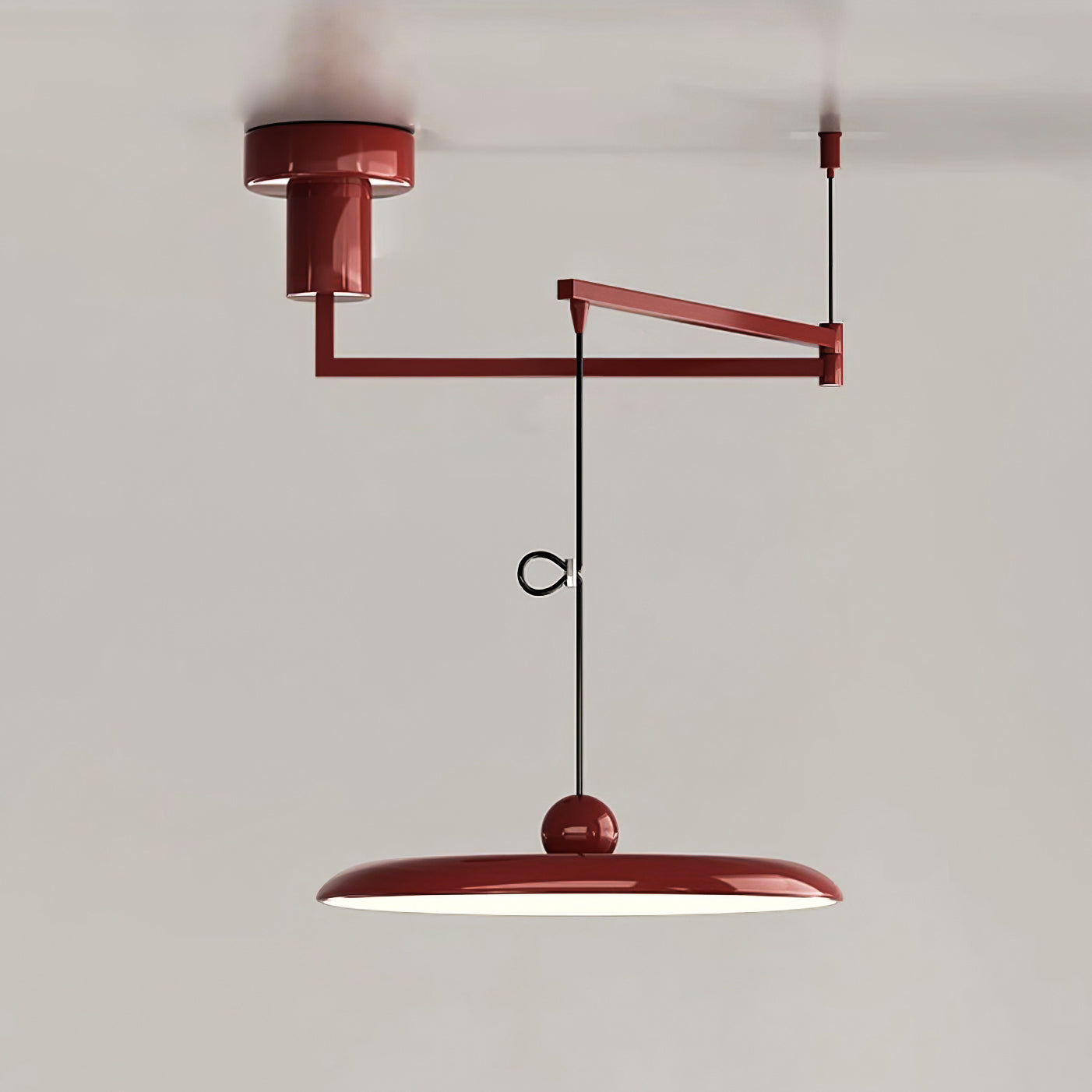 Adjustable Counterweight Swing Arm Pendant Lights