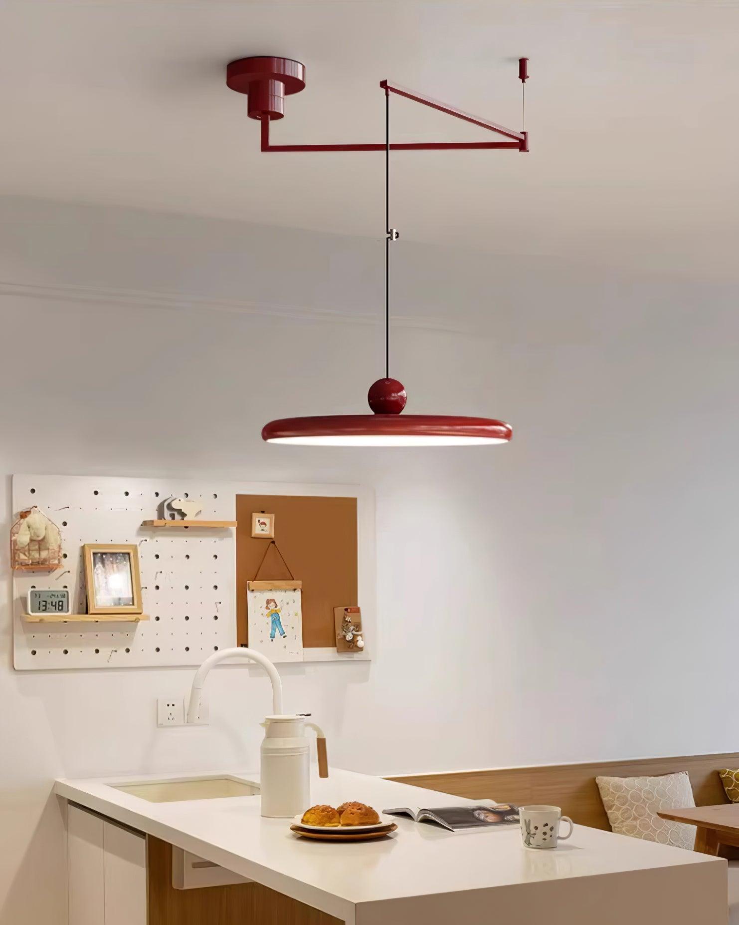 Adjustable Counterweight Swing Arm Pendant Lights