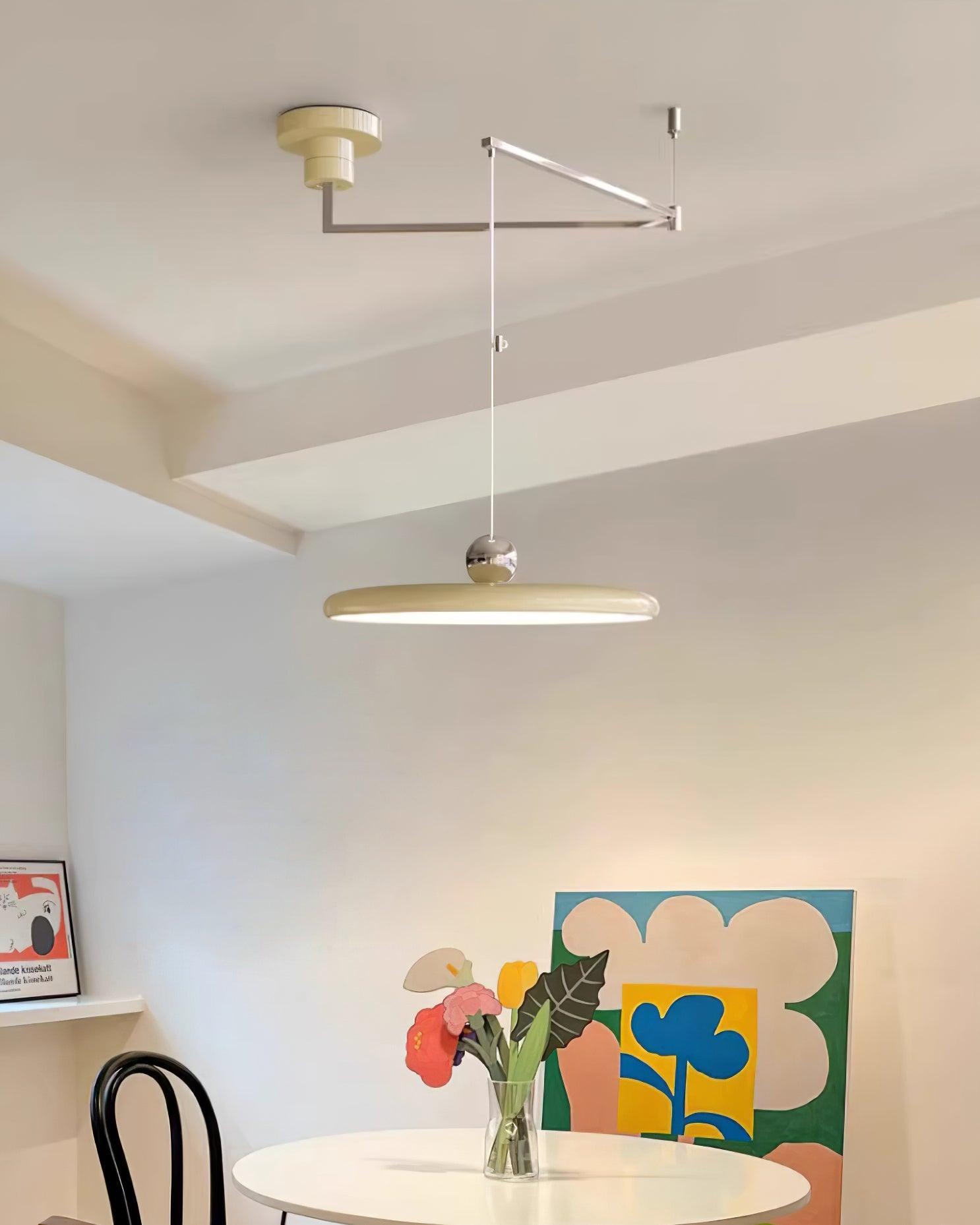 Adjustable Counterweight Swing Arm Pendant Lights