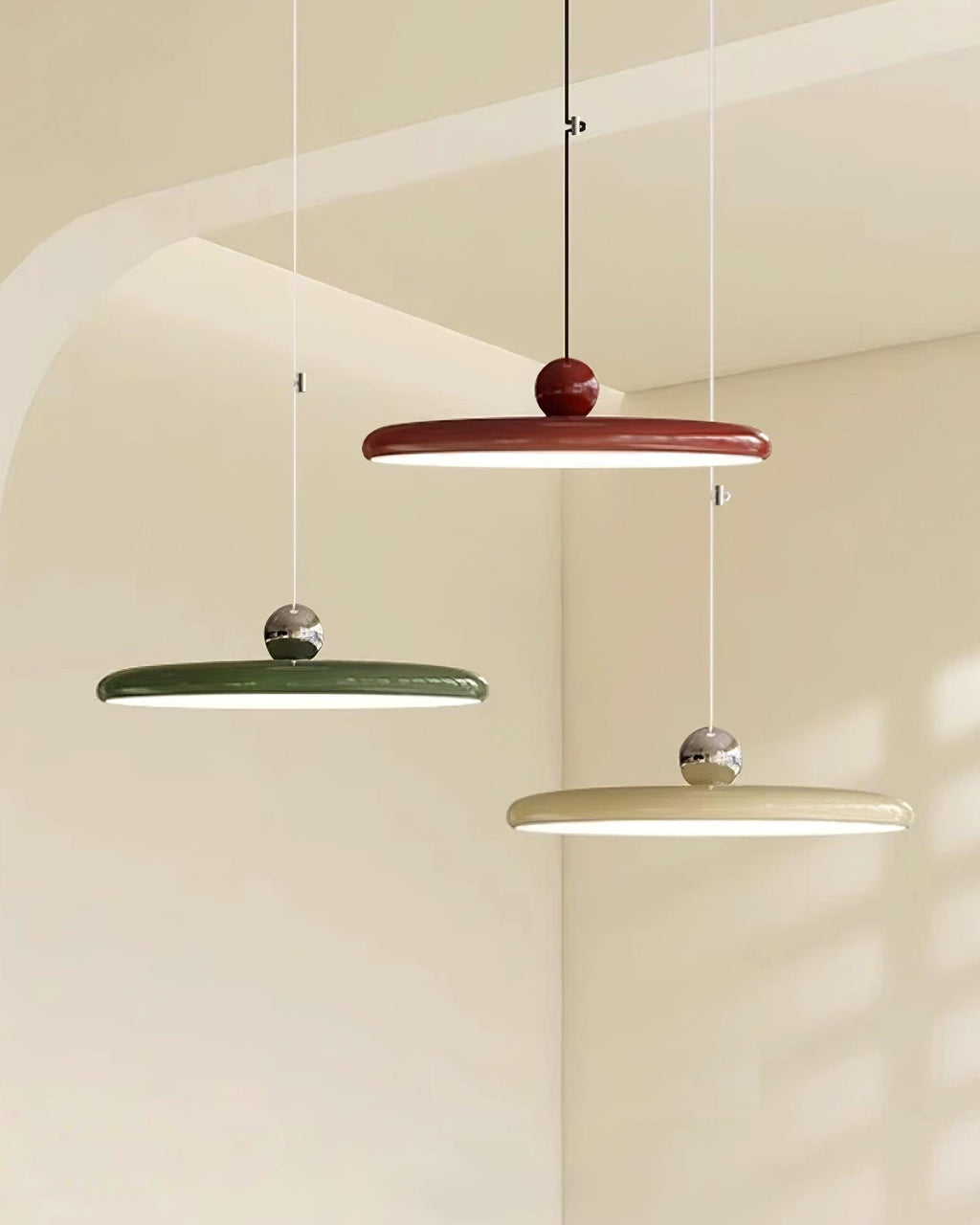 Adjustable Counterweight Swing Arm Pendant Lights