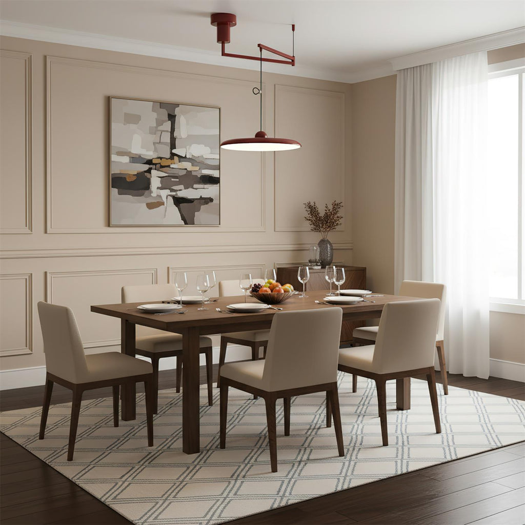 Adjustable Counterweight Swing Arm Pendant Lights