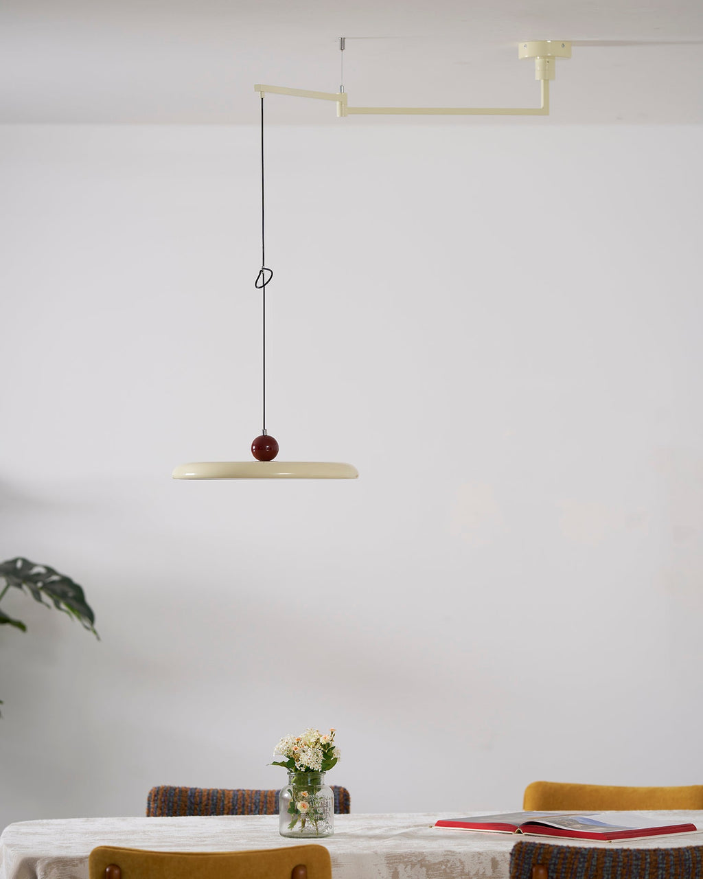 Adjustable Counterweight Swing Arm Pendant Lights