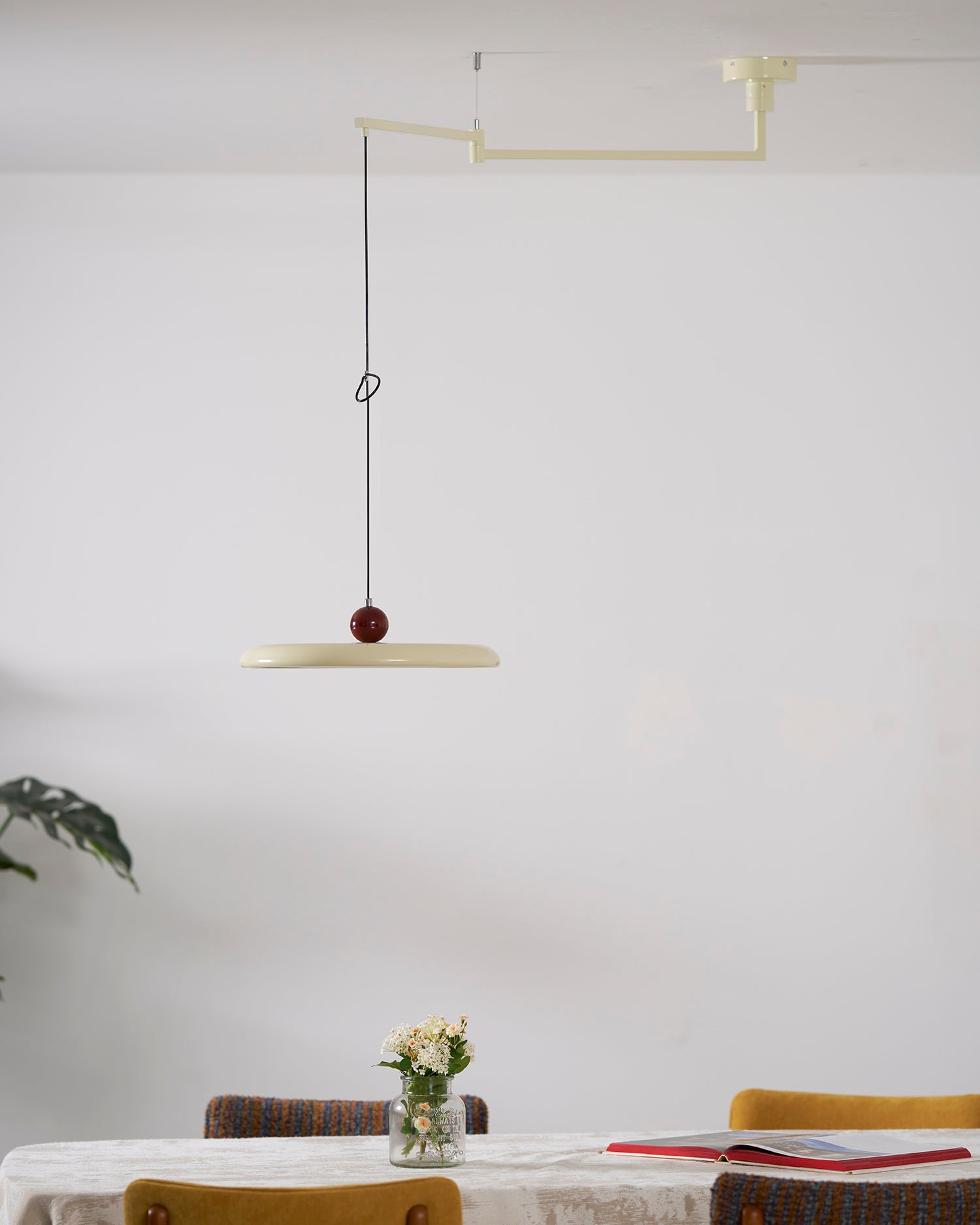 Adjustable Counterweight Swing Arm Pendant Lights