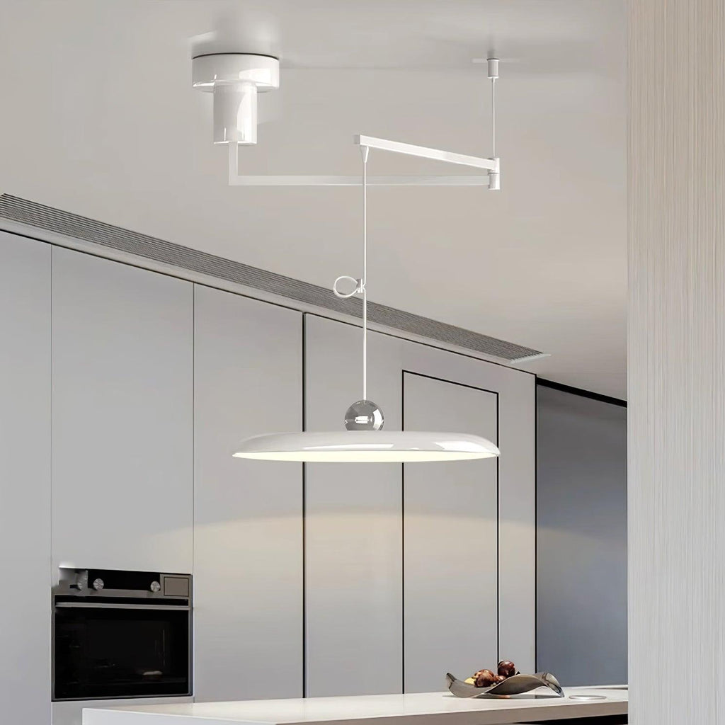 Adjustable Counterweight Swing Arm Pendant Lights