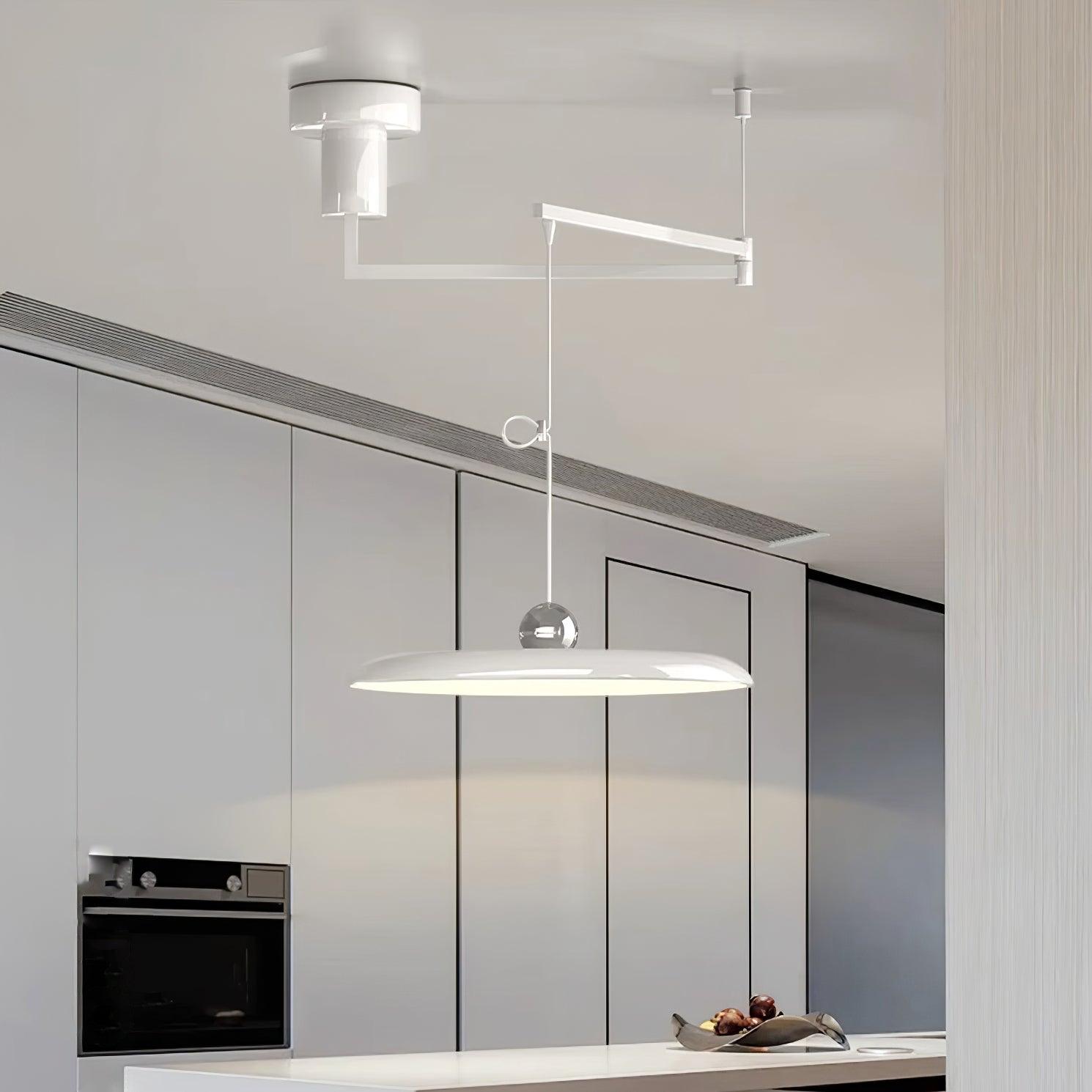 Adjustable Counterweight Swing Arm Pendant Lights