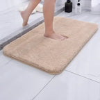 Microfibre Bath Mat Soft Non-Slip Quick Drying Absorbent Bathroom Rug Machine Washable Plush Shower Mat for Bathroom | Shower and Toilet